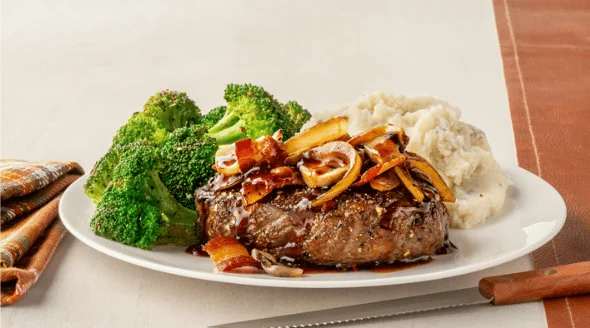 New Bourbon Bacon Sirloin Dinner 1