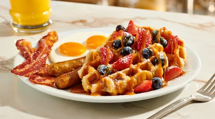 Berry Waffle Slam