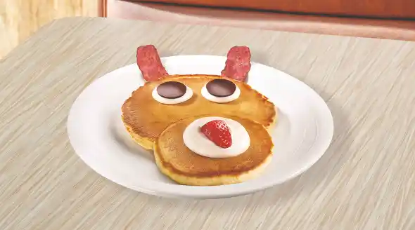 Homepage 54 Rudolph Ala Carte Pancakes